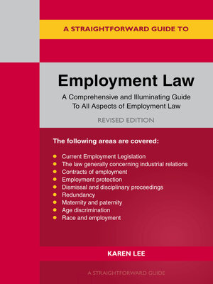 cover image of A Straightforward Guide to Employment Law